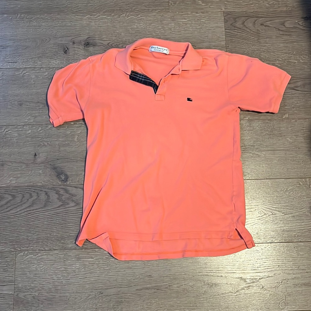 Burberry Salmon Polo